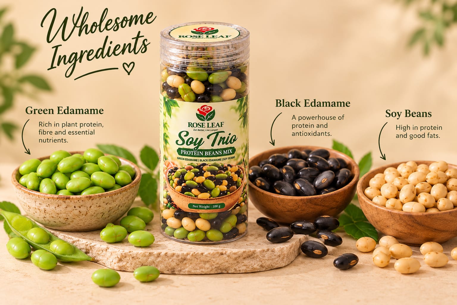 Soy Trio (Roasted Protein Beans) product image 2