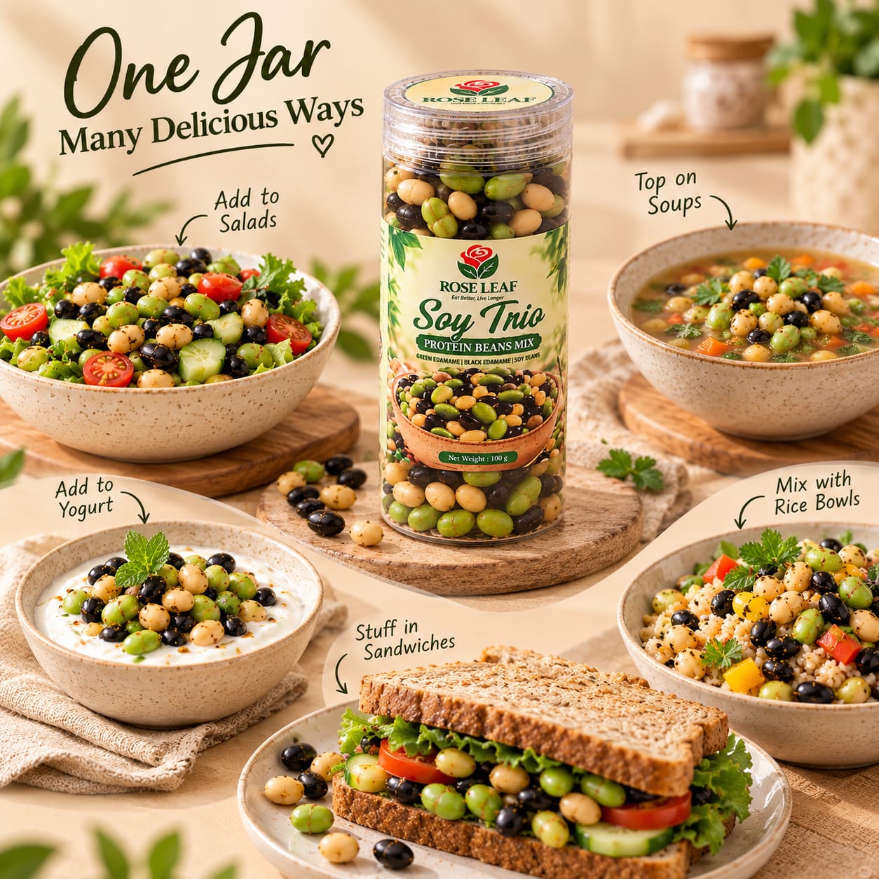 Soy Trio (Roasted Protein Beans) product image 3