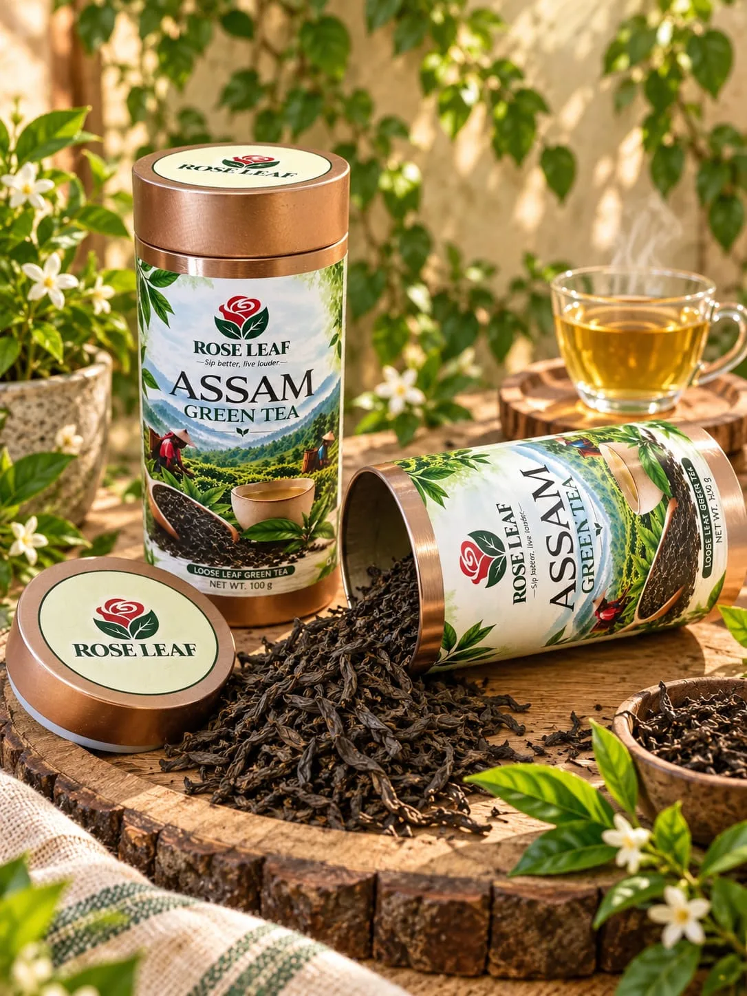 Assam Green Tea